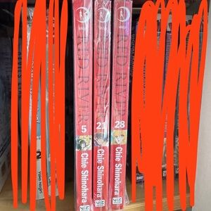 Red River Manga Set by Chie Shinohara
